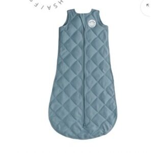 Dreamland Baby Weighted Sleep Sack Blue Quilted Wearable Blanket Infant 0-6M